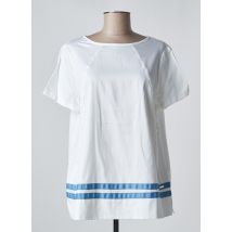 DISMERO - Blouse blanc en coton - Femme - Taille 38 - Modz