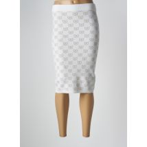 BLUGIRL BLUMARINE - Jupe mi-longue blanc en polyester - Femme - Taille 34 - Modz
