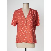 LEE COOPER - Chemisier marron en viscose - Femme - Taille 42 - Modz