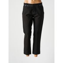 GLÜEN - Pantalon 7/8 noir en polyester - Femme - Taille 38 - Modz