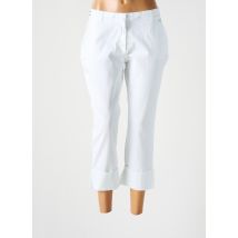SAINT JAMES - Pantacourt blanc en coton - Femme - Taille 42 - Modz