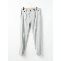 FREEMAN T.PORTER - Pantalon droit gris en polyester - Homme - Taille W30 - Modz