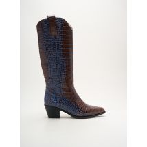 LOIE ISTANBUL - Bottes bleu en cuir - Femme - Taille 38 - Modz