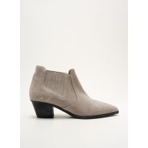 LOIE ISTANBUL - Bottines/Boots gris en cuir - Femme - Taille 37 - Modz