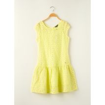 DKNY - Robe mi-longue jaune en coton - Fille - Taille TU - Modz