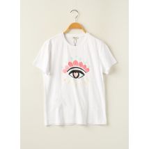 KENZO - T-shirt blanc en coton - Fille - Taille TU - Modz