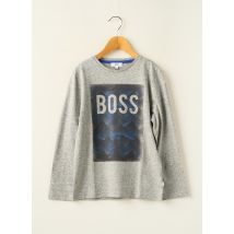 HUGO BOSS - T-shirt gris en coton - Garçon - Taille TU - Modz