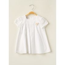 PAZ RODRIGUEZ - Robe mi-longue blanc en coton - Fille - Taille TU - Modz