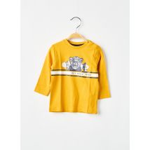 3 POMMES - T-shirt jaune en coton - Garçon - Taille TU - Modz