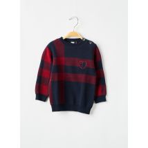 3 POMMES - Pull rouge en coton - Garçon - Taille TU - Modz
