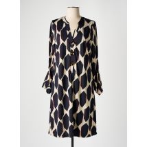 K-DESIGN - Robe mi-longue beige en polyester - Femme - Taille 40 - Modz