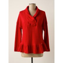 POUPEE CHIC - Pull rouge en polyester - Femme - Taille 40 - Modz
