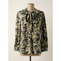 K-DESIGN - Chemisier vert en polyester - Femme - Taille 38 - Modz