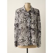 LESLIE - Chemisier noir en polyester - Femme - Taille 42 - Modz