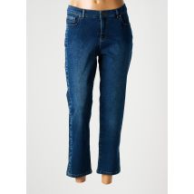 TUZZI - Jeans coupe droite bleu en coton - Femme - Taille 46 - Modz