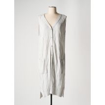 MAYAMOI - Gilet sans manche gris en acrylique - Femme - Taille 42 - Modz