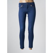 DESGASTE - Pantalon 7/8 bleu en coton - Femme - Taille W29 - Modz