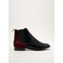 MAURICE - Bottines/Boots rouge en textile - Femme - Taille 36 - Modz