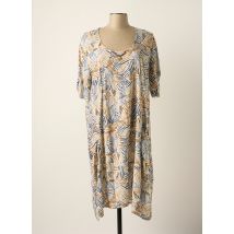 FRANCK ANNA - Robe de plage beige en viscose - Femme - Taille 44 - Modz