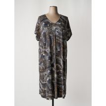 CISO - Robe mi-longue noir en viscose - Femme - Taille 44 - Modz