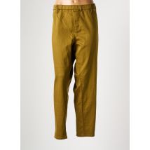 CISO - Pantalon slim vert en coton - Femme - Taille 52 - Modz