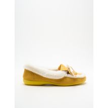 SOIR ET MATIN - Chaussons/Pantoufles jaune en textile - Femme - Taille 36 - Modz