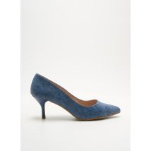 GIULIA - Escarpins bleu en autre matiere - Femme - Taille 36 - Modz