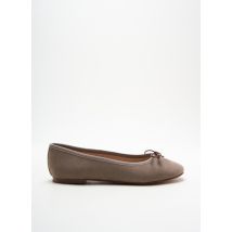 GIULIA - Ballerines marron en textile - Femme - Taille 37 - Modz