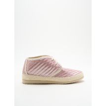 IPPON VINTAGE - Espadrilles rose en textile - Femme - Taille 36 - Modz