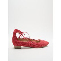 FRANCE MODE - Ballerines rouge en cuir - Femme - Taille 36 - Modz