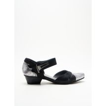 FUGITIVE BY FRANCESCO ROSSI - Sandales/Nu pieds argent en cuir - Femme - Taille 37 - Modz