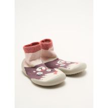 COLLEGIEN - Chaussons/Pantoufles rose en textile - Fille - Taille 20 - Modz