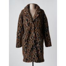 MINIMUM - Manteau long marron en polyester - Femme - Taille 40 - Modz