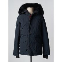 HELVETICA - Parka bleu en polyester - Homme - Taille S - Modz