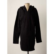 OCTOBRE NOIR - Robe mi-longue noir en coton - Femme - Taille 38 - Modz