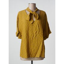 EMA BLUE'S - Blouse jaune en viscose - Femme - Taille 40 - Modz