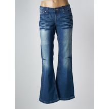 TEDDY SMITH - Jean coupe flare bleu en coton - Femme - Taille W32 - Modz