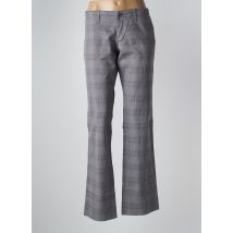 MOGUL - Pantalon droit gris en coton - Femme - Taille W32 - Modz