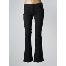 LOIS - Pantalon flare noir en coton - Femme - Taille W32 - Modz