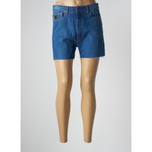 APRIL 77 - Short bleu en coton - Femme - Taille W24 - Modz