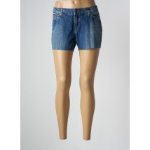 TEDDY SMITH - Short bleu en coton - Femme - Taille W34 - Modz