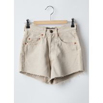 REDWOOD - Short beige en coton - Femme - Taille W26 - Modz