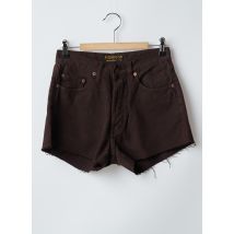REDWOOD - Short marron en coton - Femme - Taille W28 - Modz
