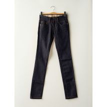 FIVE PM - Jeans coupe slim bleu en coton - Femme - Taille W24 - Modz