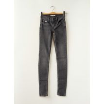 LEVIS - Jeans coupe slim gris en coton - Femme - Taille TU - Modz