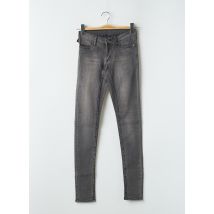 CHEAP MONDAY - Jeans coupe slim gris en coton - Femme - Taille TU - Modz
