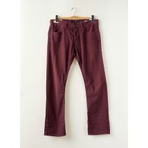 REPLAY - Pantalon droit violet en coton - Homme - Taille TU - Modz