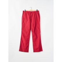 BE YOU K - Pantalon droit rouge en coton - Femme - Taille 42 - Modz
