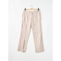 LADY SOUL - Pantalon droit rose en coton - Femme - Taille 38 - Modz