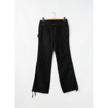 LOIS - Pantalon droit noir en coton - Femme - Taille W32 - Modz